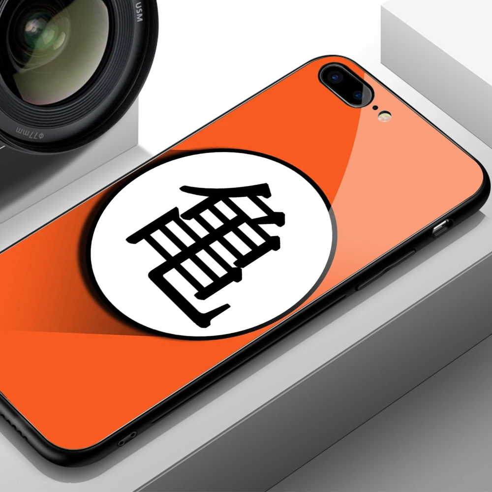 FinderCase для iPhone X закаленное стекло Dragon Ball z чехол для iPhone 6 6S 7 8 plus X XR XS MAX 11 pro max