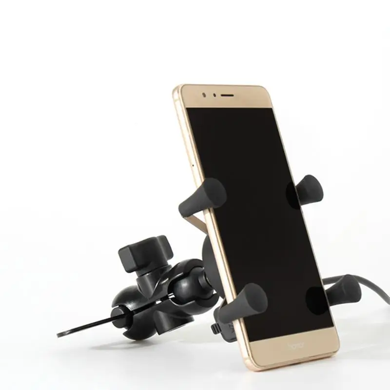 Держатель для мобильного телефона с велосипедным креплением мотоцикла USB