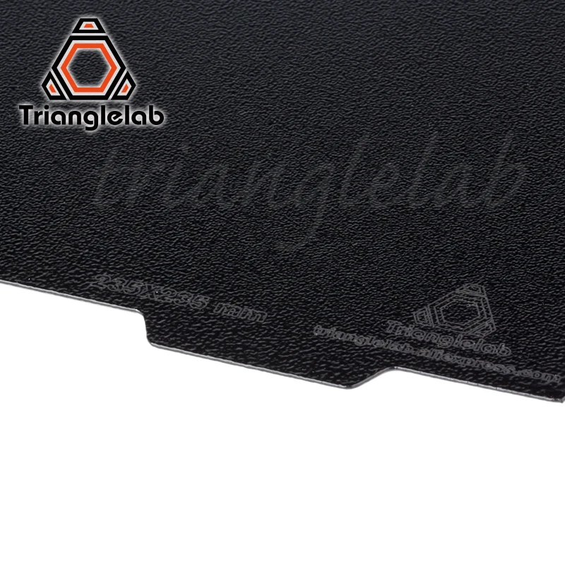 Trianglelab 235X235 ender 3 двухсторонняя текстурированная пружина PEI стальной лист с