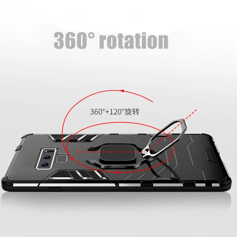 Для samsung Galaxy Note 10 Pro Чехол Магнитный повышенной прочности с протекторным рисунком