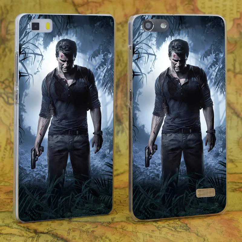 E1797 Uncharted Transparent Hard Thin Skin Case Cover For Huawei P 6 7 8 9 Lite Plus Honor 4C 4X G7 |