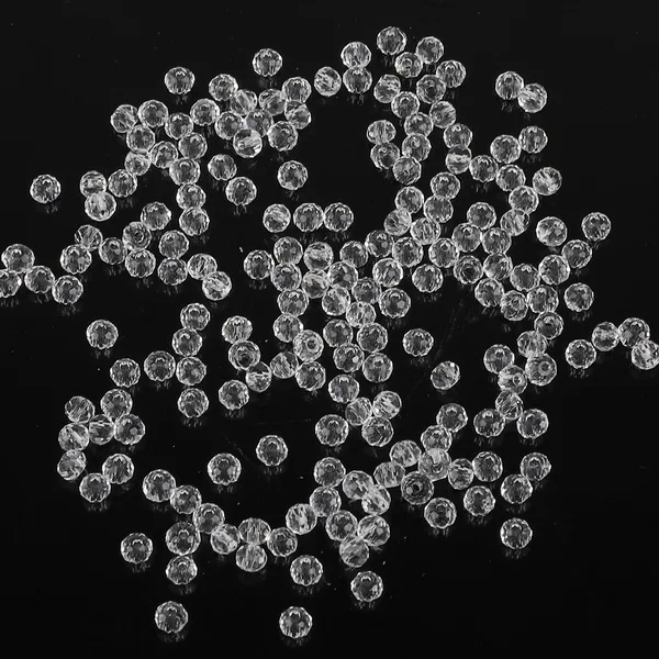 Transparent White Многоцветные 2 мм 195 шт двухконусные хрустальные бусины ограненные круглые стеклянные бусины, DIY браслет ожерелье Изготовление ювелирных изделий - Цвет: Transparent White