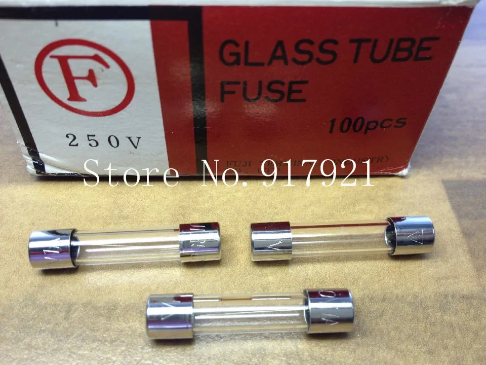 

[ZOB] Оригинальный японский Fuji 1A 250V импортированный стеклянный трубчатый предохранитель 6X30 -- 200 шт/Лот