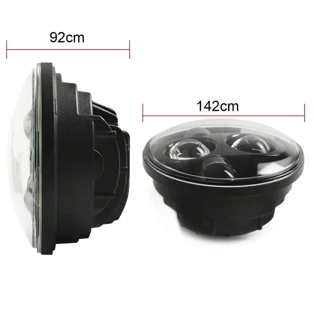 5.75 Inch Motos Headlight Bulb 5 3/4&quot High Low Beam H4 LED Headlamp Kit Driving Lights For Harley Motorcycle |
