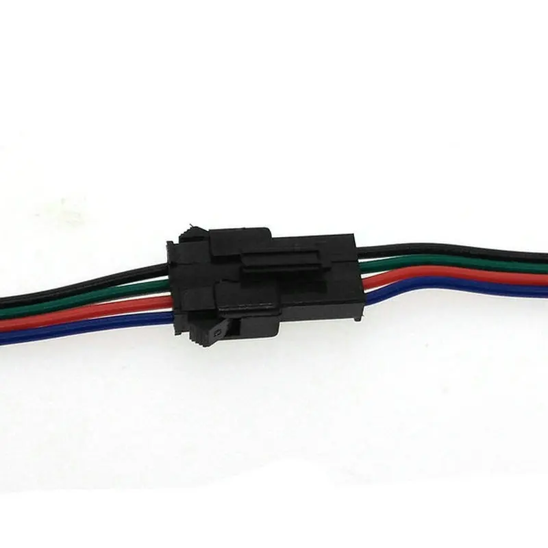 30cm 4Pin 4 Way Multipole Connector No Need Soldering Male And Female Wire 5 set/lot | Обустройство дома