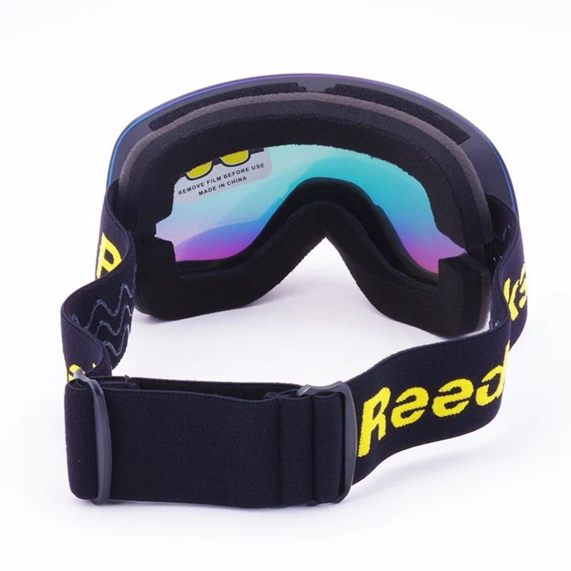 Брендовые лыжные очки Reedocks двухслойные UV400 с защитой от тумана большие для мужчин