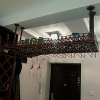 60*35CM Fashion Bar Red Wine Goblet Glass Hanger Holder Hanging Rack Shelf wall wine rack cup holder