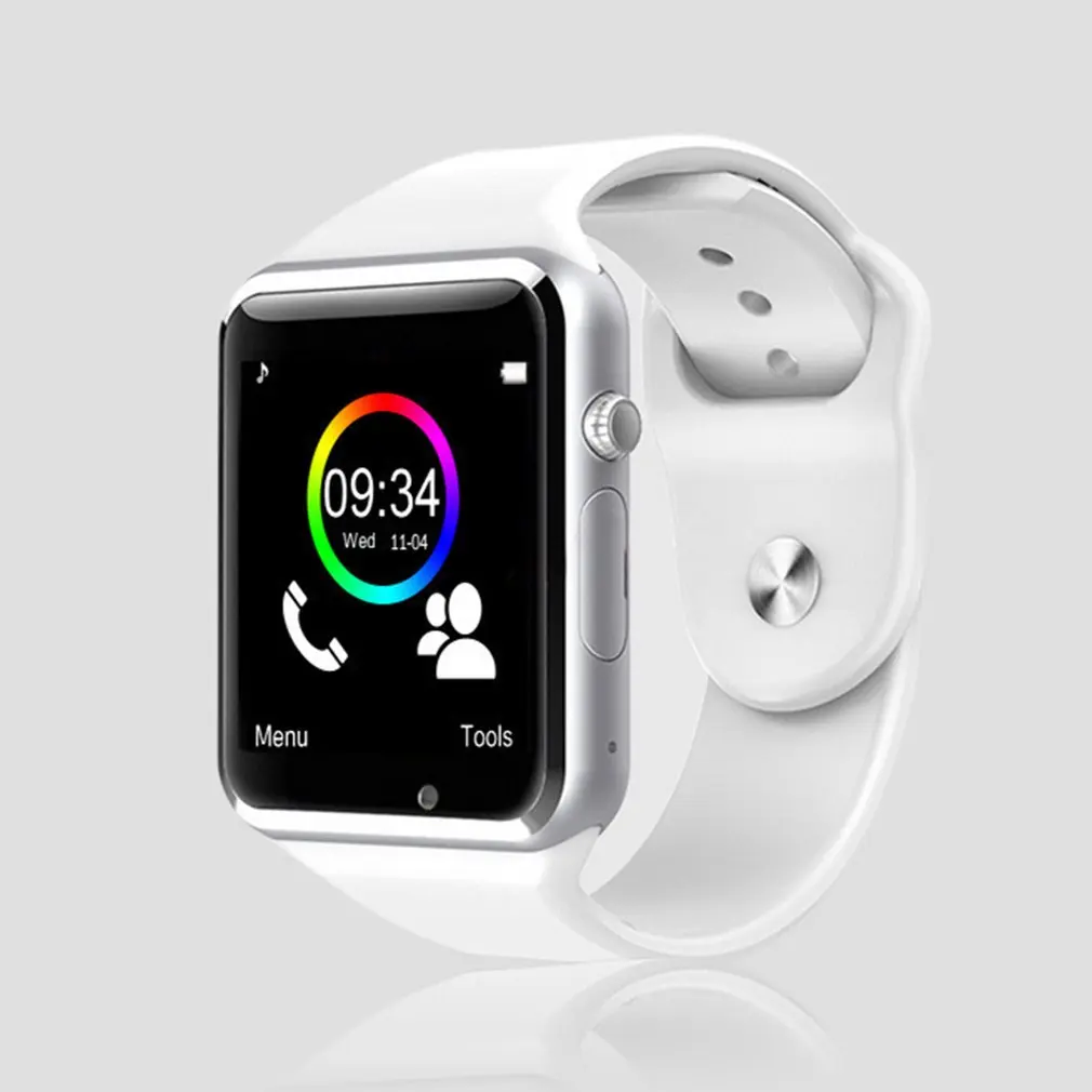 6 A1 наручные часы Bluetooth Смарт часы Спорт Шагомер с sim-камерой Smartwatch для Android HUAWEI Apple samsung часы горячая распродажа - Цвет: 6