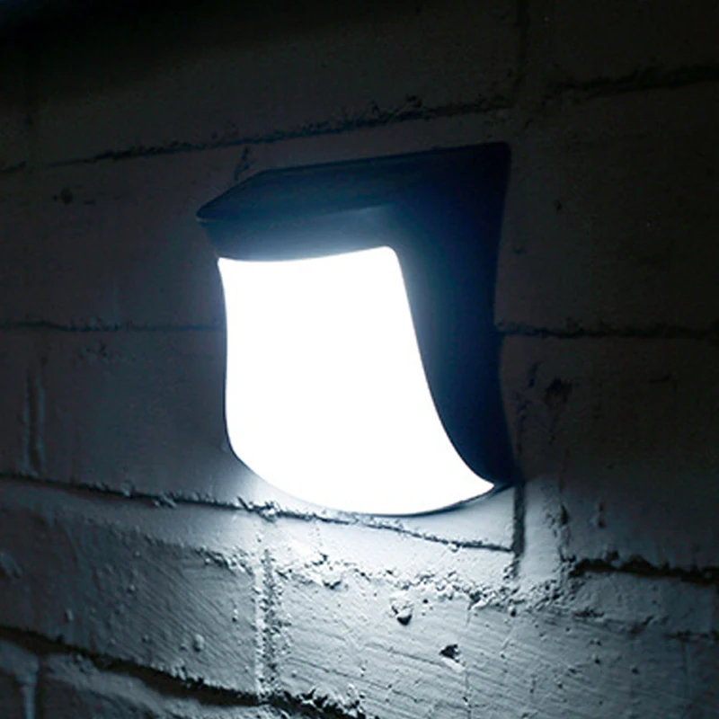 Solar Lights Outdoor Garden Lamp Wall Light Wireless 3 LED Waterproof Security For Fence Yard Decoration | Освещение