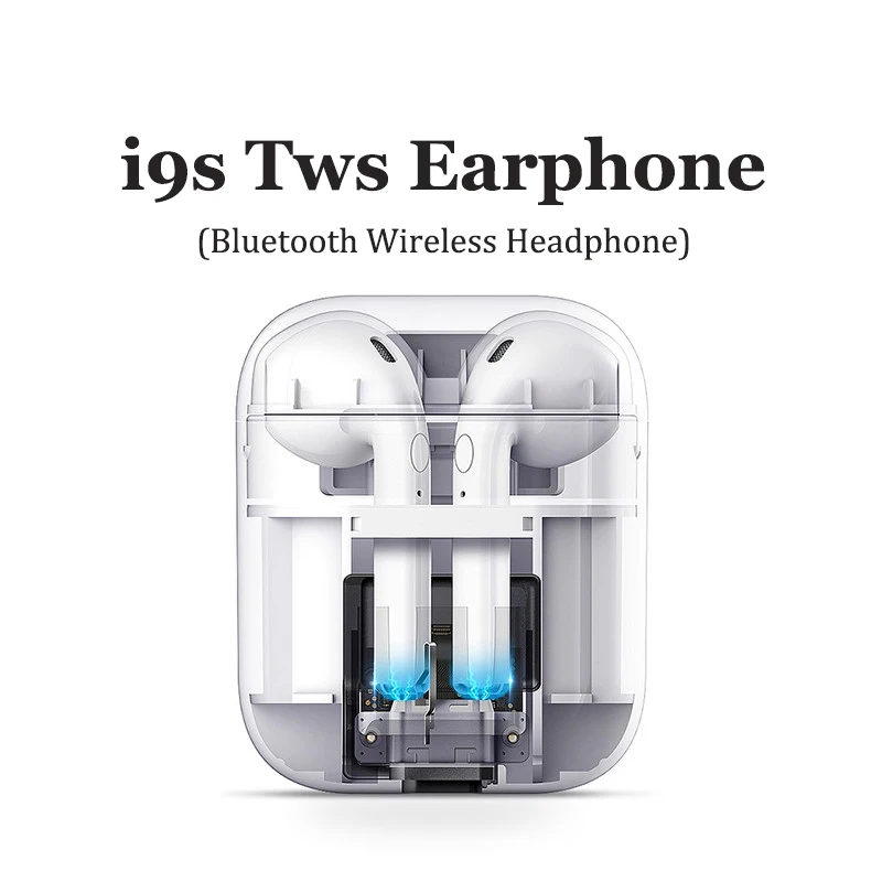 I9s TWS Bluetooth наушники стерео наушники Bluetooth гарнитура с зарядкой Pod беспроводные гарнитуры для всех смартфонов