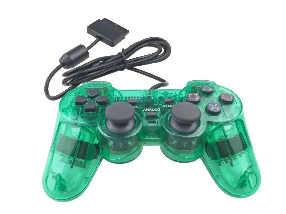 Проводной геймпад для PS2 контроллер playstation 2 вибрации видео игры играть станции sony