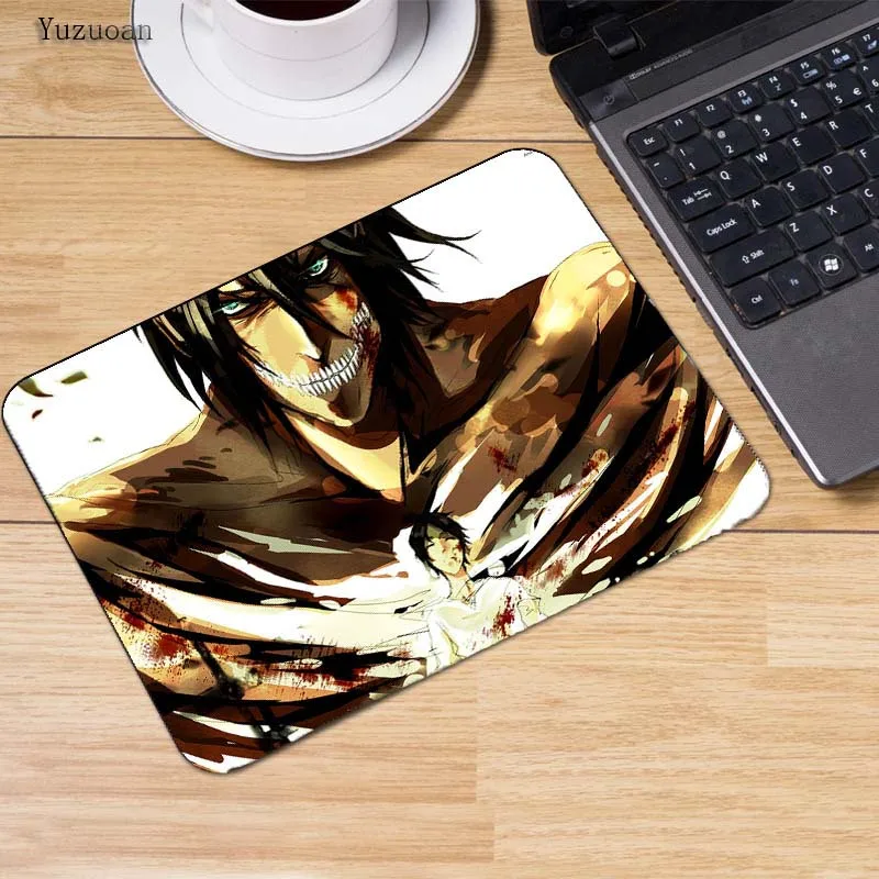 Yuzuoan Make Your Own Amazing MousePad Attack on Titan Soldiers Customized Computer Notebook Beautiful Anime Mouse Table mat | Компьютеры