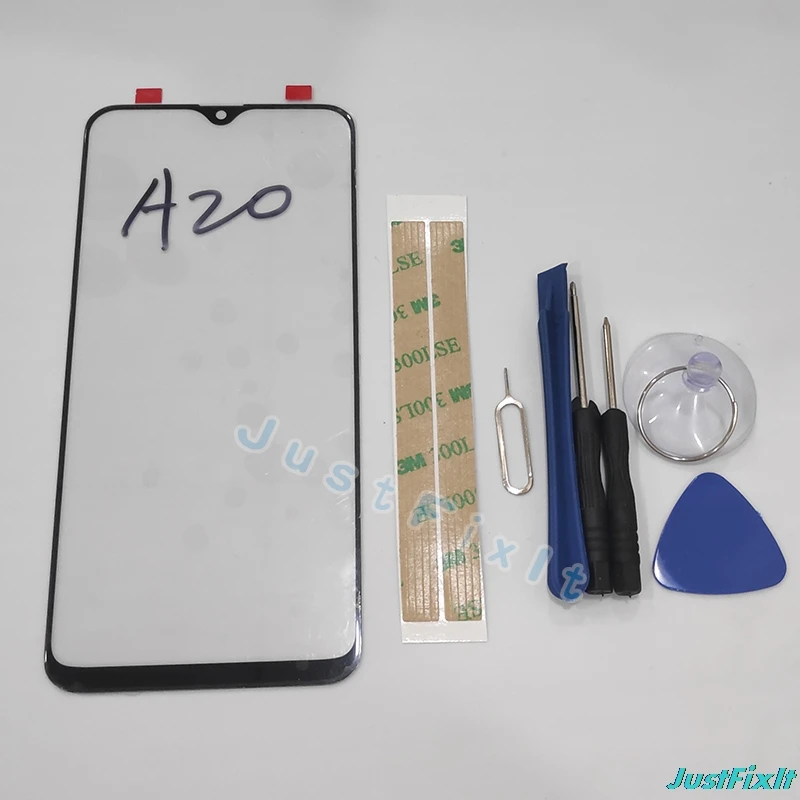 touch screen glass for samsung galaxy a10 a20 a30 a40 a50 touchscreen lcd display outer glass lens phone spare parts replacement free global shipping
