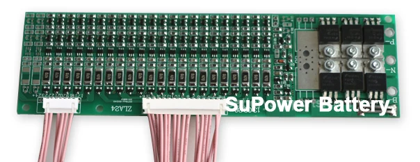 SuPower 22 S 3.2Vx22 66 V 70 80 79 60A LiFePo4 LFP LiFe battery BMS система управления баланс чип pcb Защитная