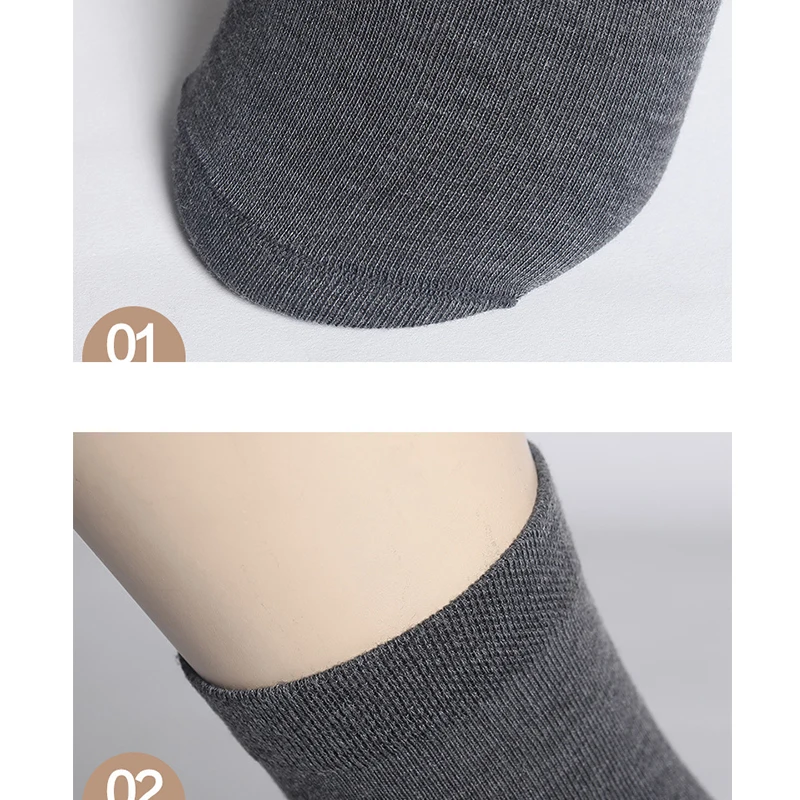 Носки мужские однотонные хлопковые классические деловые повседневные летние