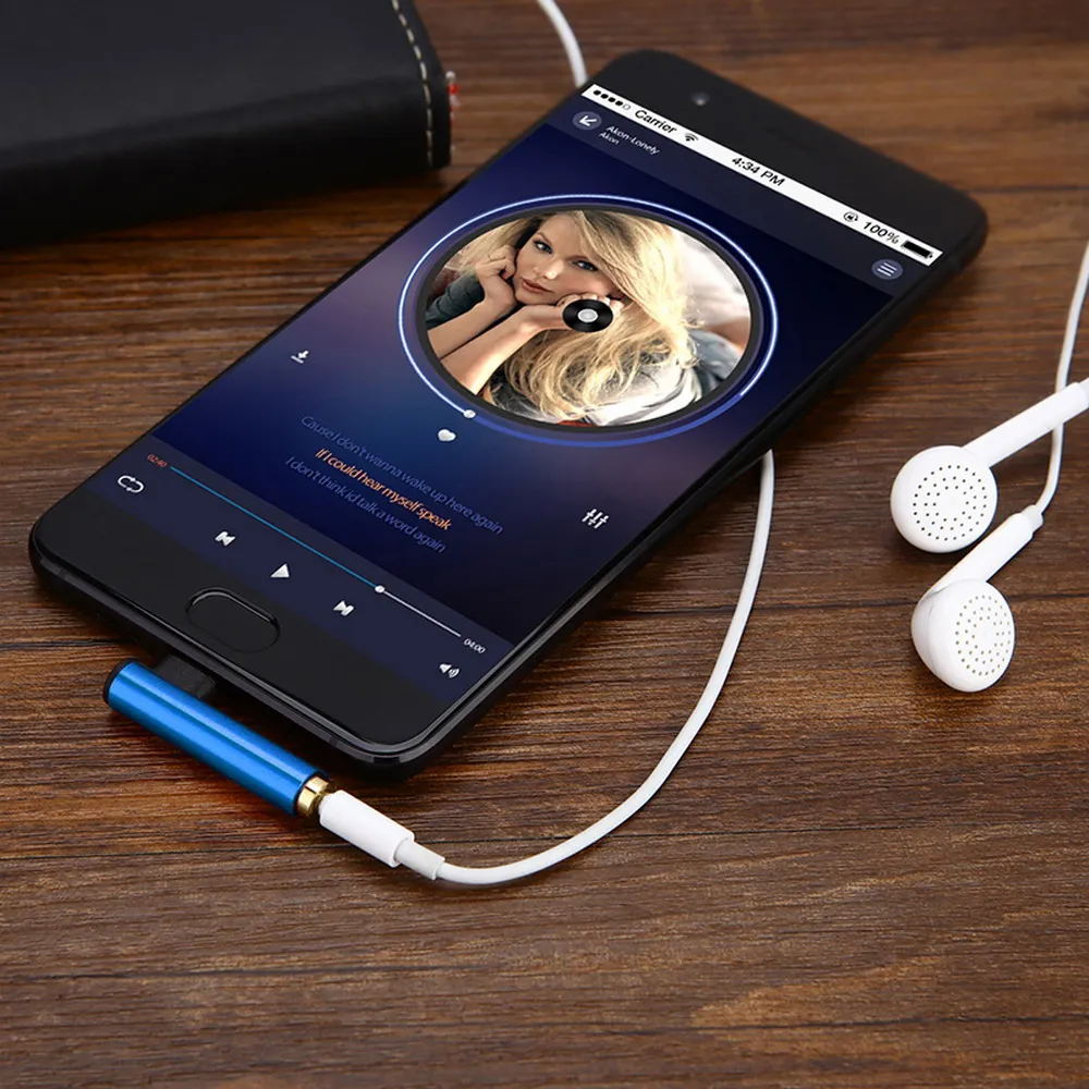 Адаптер для наушников с разъемом usb type C на 3 5 мм аудиоразветвитель type-C AUX адаптер
