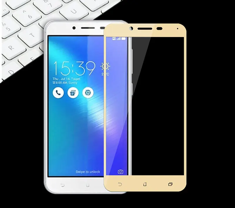 Закаленное стекло для ASUS 3 Max ZC553KL полное покрытие экрана телефона защитное стекло Для Zenfone 3Max ZC553 KL защитная пленка 5,5"