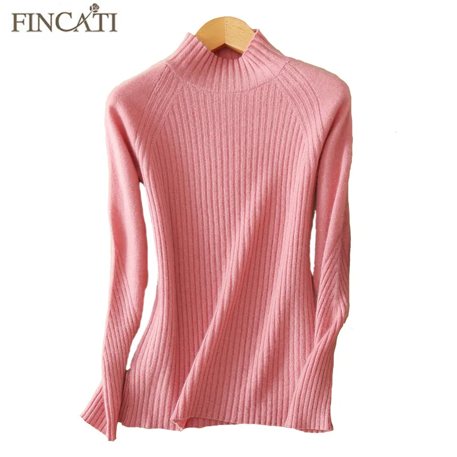 Свитер из чистого кашемира осенне-зимний свитер высокого качества с высоким