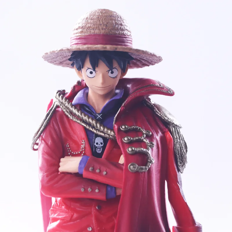 Экшн фигурка Luffy из аниме 20 юбилейный выпуск 2 вида красная накидка Коллекционная