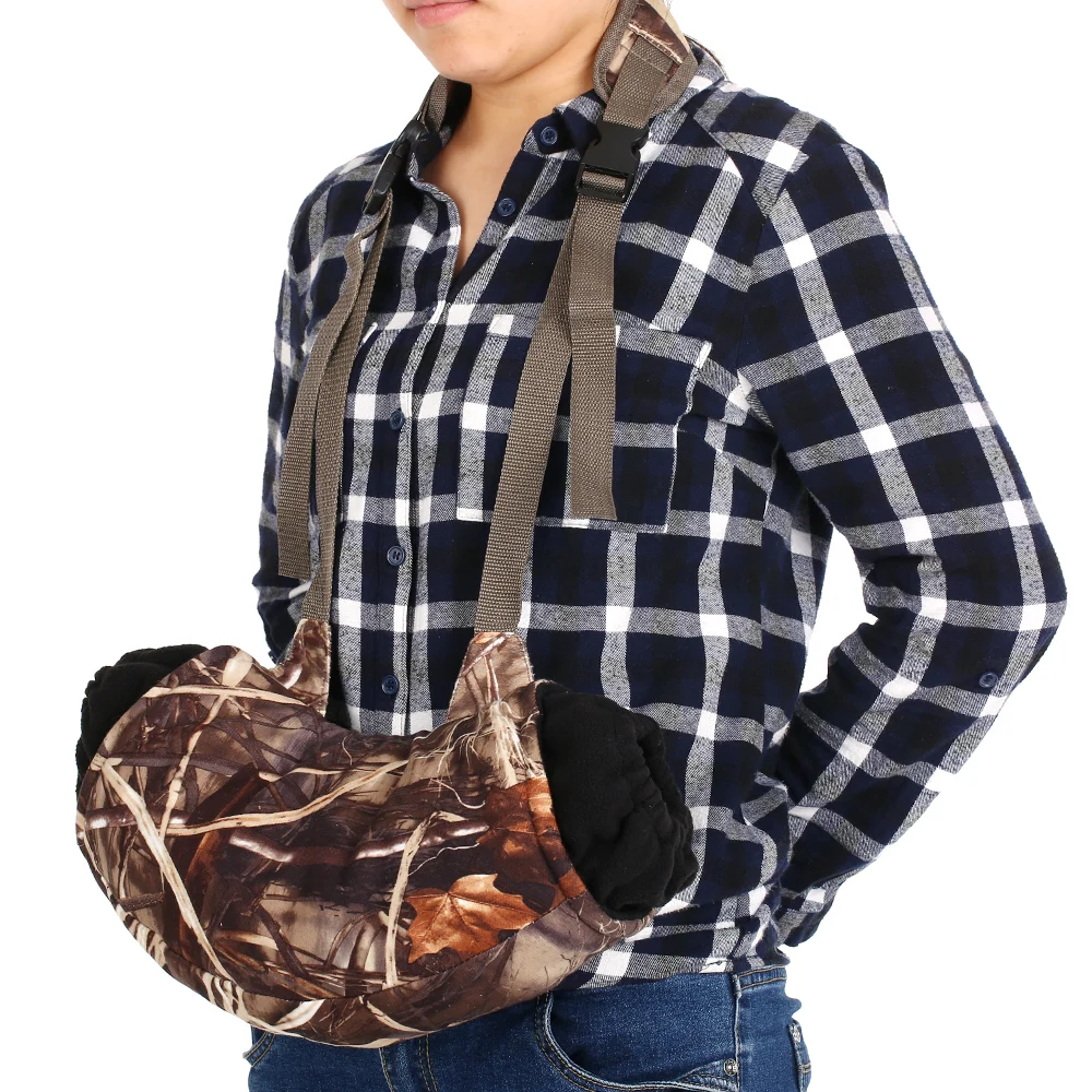 Открытый инструмент для согревания рук муфта камуфляжная уличная Рука теплая