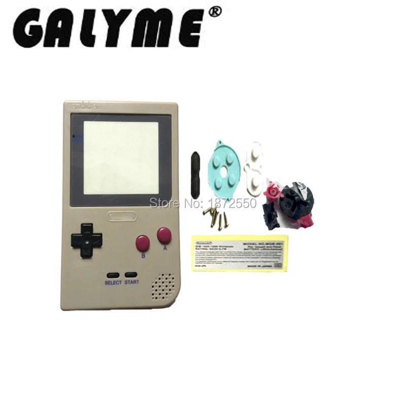 Лидер продаж 3 шт./лот цветов на выбор корпус для GameboyGB карман GBP игровой консоли