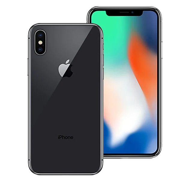 Gray Разблокированный Apple iPhone X Face ID 64 Гб/256 ГБ Встроенная память 3 Гб оперативной памяти, Оперативная память 5,8 дюймов гекса Core iOS A11 12MP двойная задняя камера Камера 4 аппарат не привязан к оператору сотовой связи - Цвет: Gray