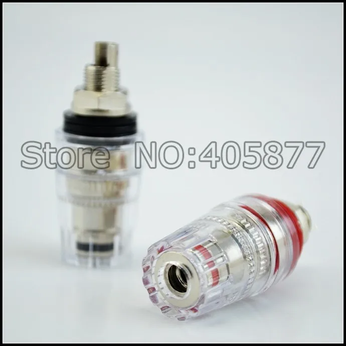 8 шт. высокопроизводительная родиевая связующая опора для усилителя динамика 4 мм