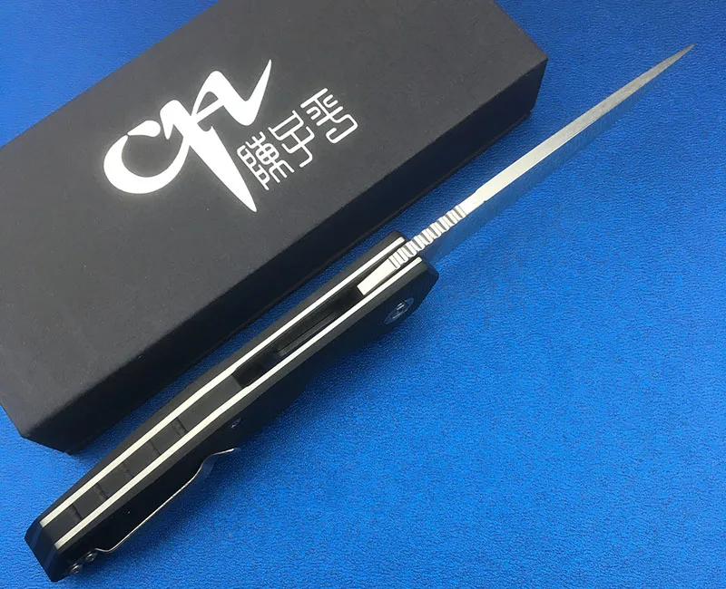 Новый складной нож CH 1047 G10 С флиппером лезвие D2 рукоятка походные охотничьи ножи с