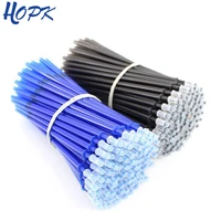 20pcsset erasable gel pen refill rod erasable pen refill 0 38mm blue black ink office school stationery writing tool