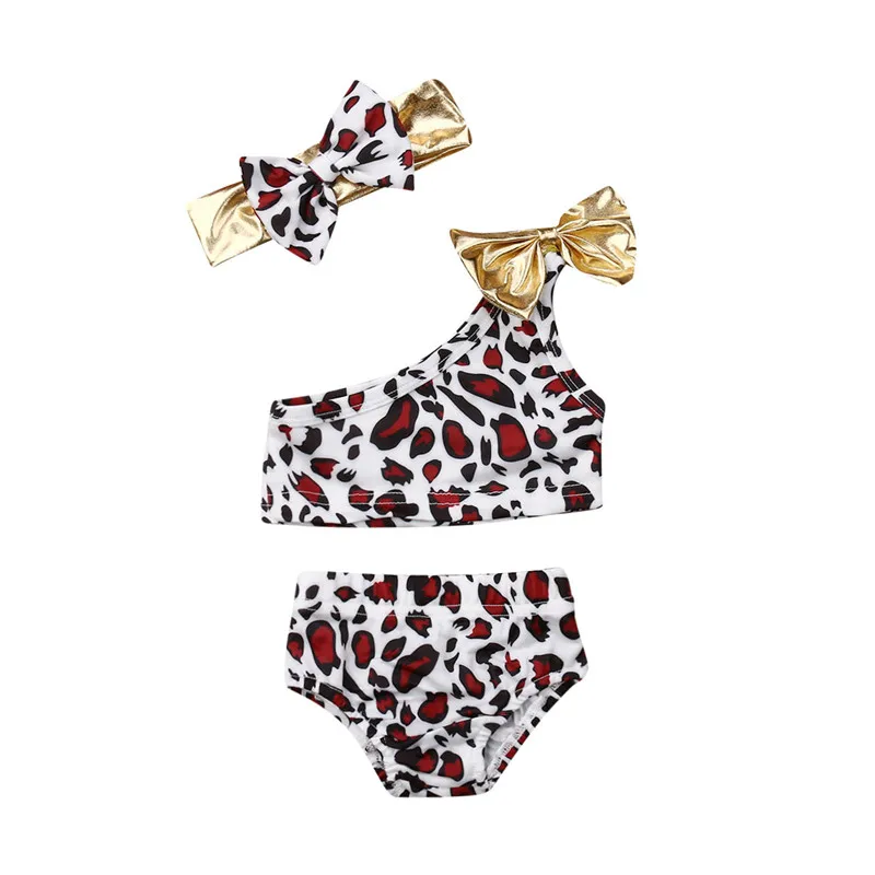 Комплект из 3 предметов для новорожденных и маленьких девочек купальник с