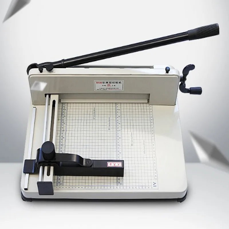 

A4 Size Manual Heavy Duty Stack Paper Cutter Guillotine 40mm Thickness