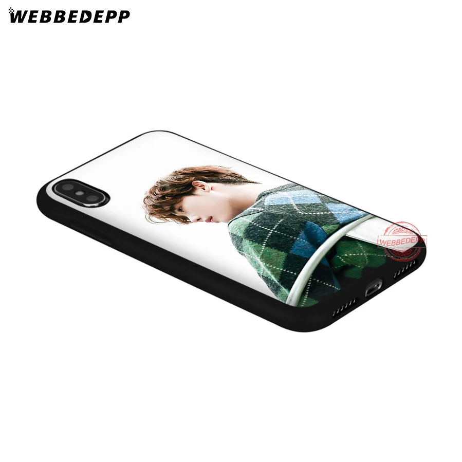 Мягкий силиконовый чехол WEBBEDEPP Lee Jong Suk для iPhone 8 7 6S 6 Plus 11 Pro XS Max XR X 5 5S SE | Мобильные
