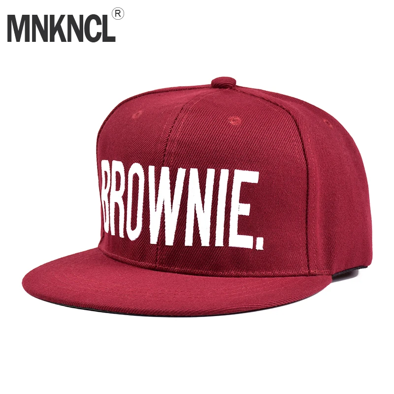 Blondie домовой бордовый Лидер продаж Snapback Шапки Для женщин Подарки для нее красное