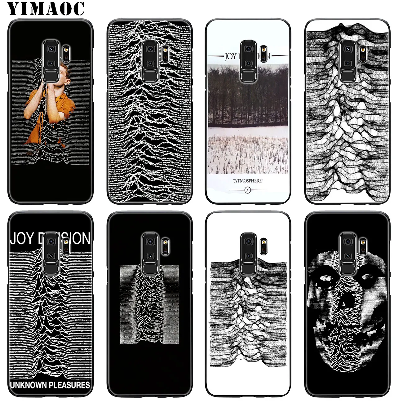 Мягкий силиконовый чехол YIMAOC joy division для Samsung Galaxy S20 Ultra S10 Lite S9 S8 Plus S7 Edge S10e|Бамперы| |