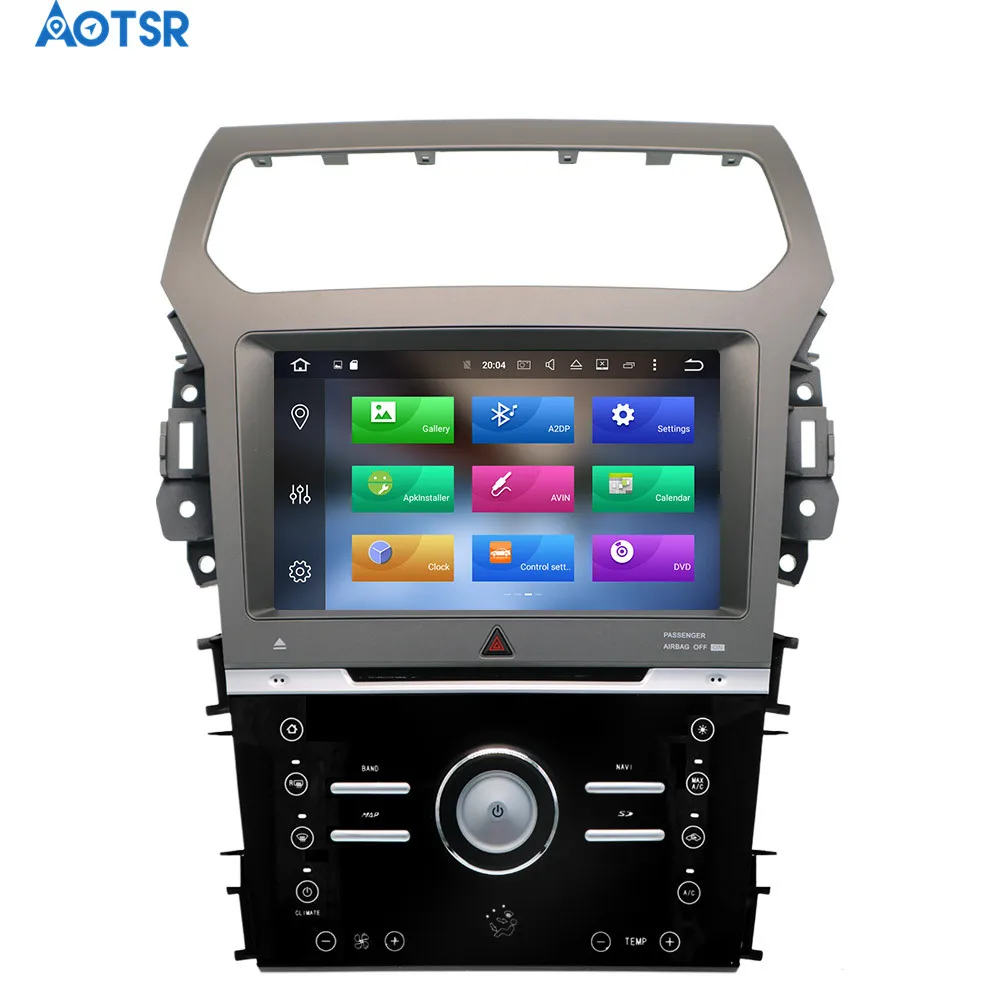 Android 8 0 4G ram автомобильный dvd радиоплеер для Ford Explorer 2011 2016 стерео gps навигатор