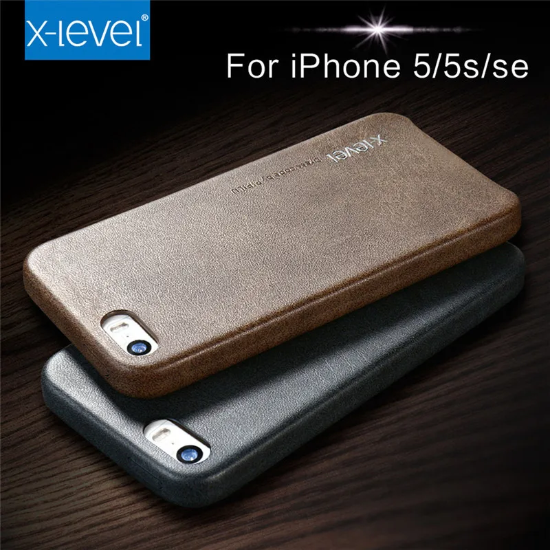 X-Level чехол для телефона Apple iPhone 5 5S SE Роскошный Ультратонкий защитный из