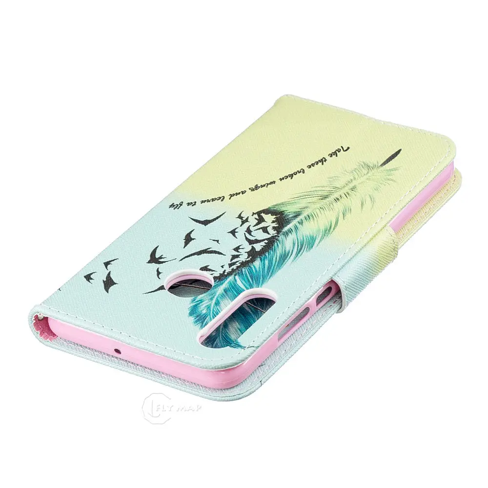 Флип чехол для Huawei P30 Lite MAR LX1 L21 кожаный телефона P 30 P30Lite окрашенный чехол|flip case|coque