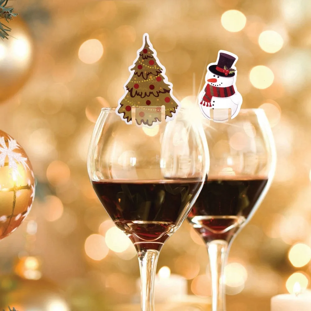 PATIMATE Noel рождественские украшения 2018 для дома Рождественская бутылка вина 2019 с