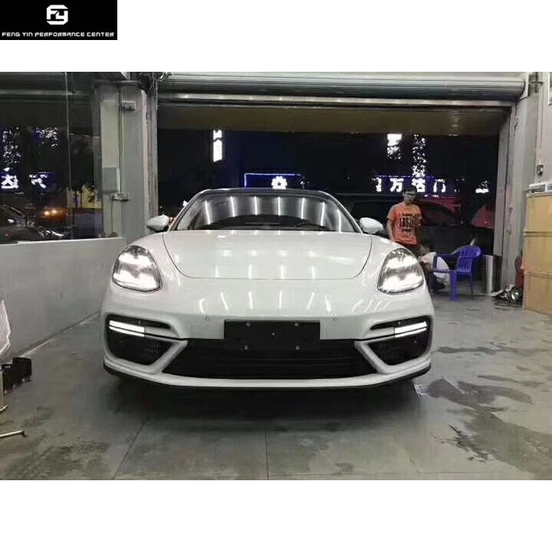 971 Turbo PP передний бампер для Porsche 971 panamera turbo автомобильный комплект кузова