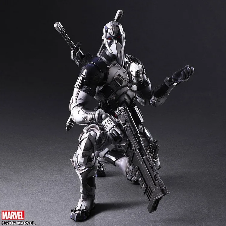Играть искусств 27 см Marvel X men Deadpool FORCE серый фигурку модель игрушки|Игровые фигурки