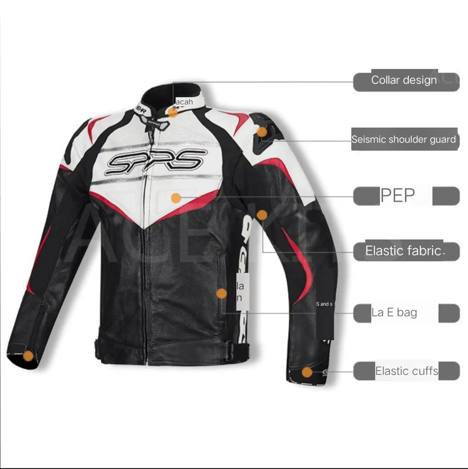 Мотоциклетная кожаная куртка SPRS верхняя одежда для велоспорта с верблюжьим