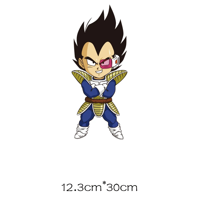 Термо-Стикеры для одежды на одежду Dragon Ball нашивки аниме железо на переводах для одежды Применение одной передачи плавкая аппликация
