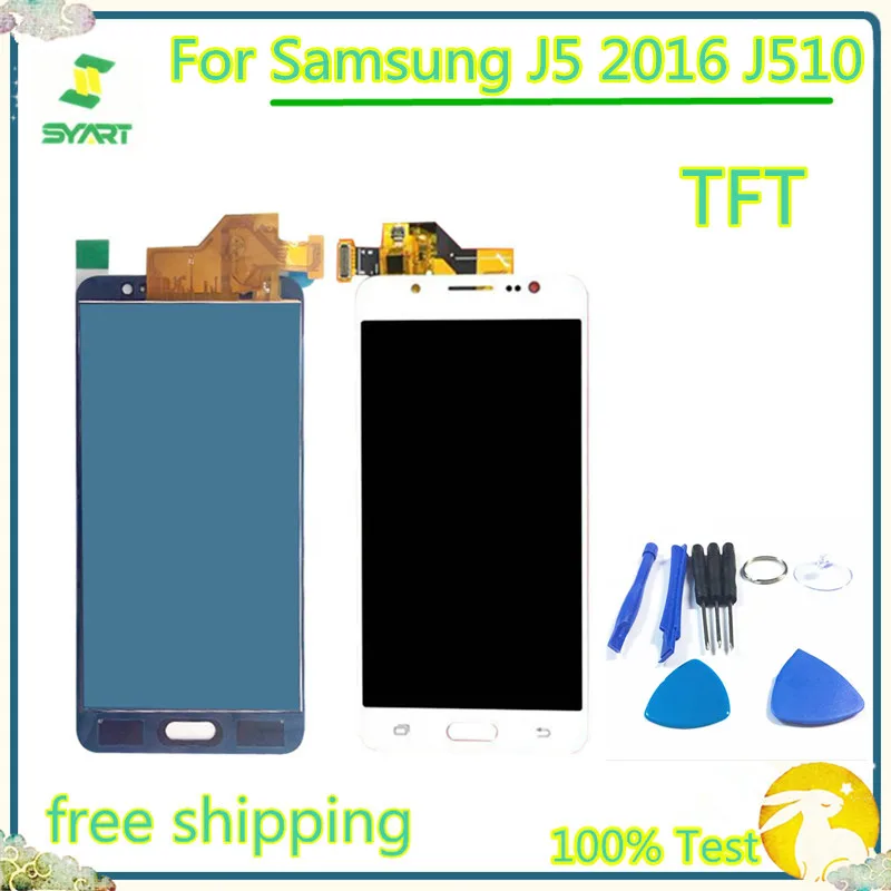 ЖК-дисплей для Samsung Galaxy J5 2016 J510 TFT экран дигитайзер сборка J510FN J510F J510M | Мобильные