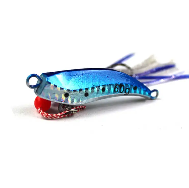 

5pcs Metal 60g Inchiku Jig Micro Octo Jigs Fishing Lure Jigging Snapper Slow Fishing Artificial Bait Crankbait Swimbait Luminous