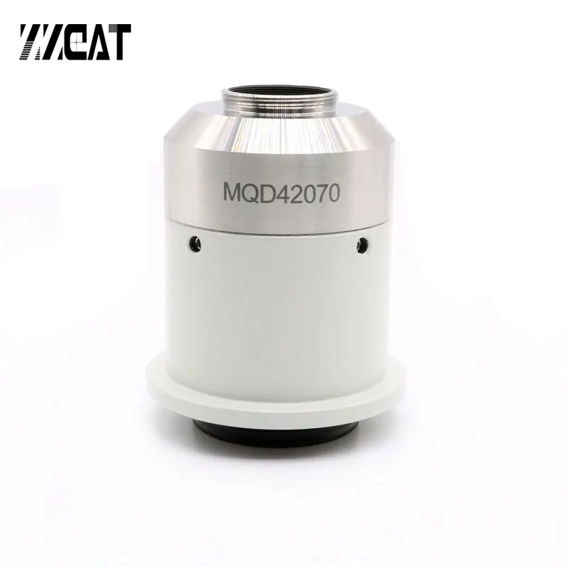 0.7X Биологический микроскоп C Mount Camera Adapter CCD монтажный интерфейс для
