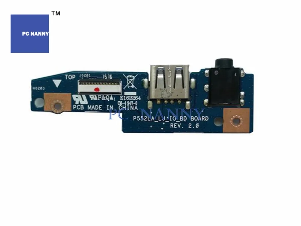 ПК Няня для P2520LA P552LA-LJ 60NX0060-IO1020 USB аудио разъем ввода/вывода плата работает |