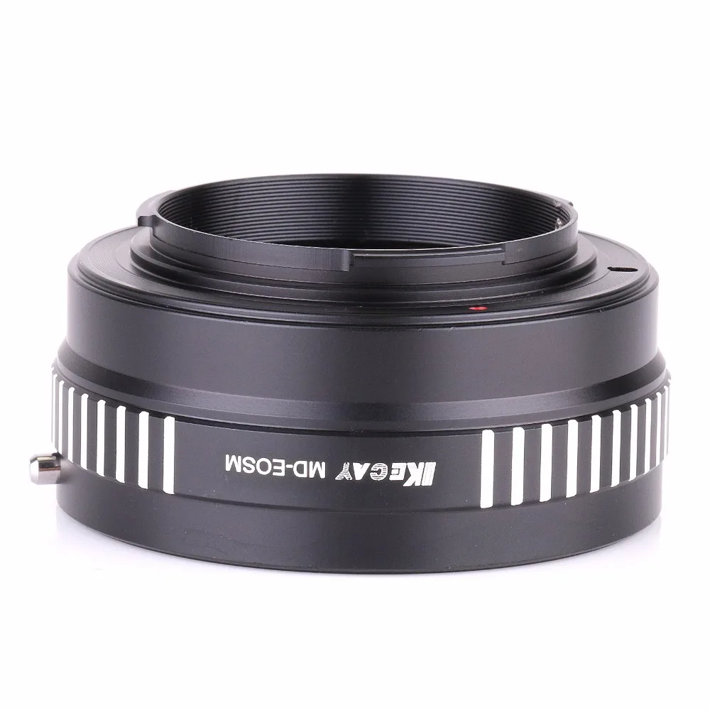 MD EOSM Крепление объектива переходное кольцо для Minolta MC Canon EOS M EF M5 M10 M3 M2 камера 4|lens