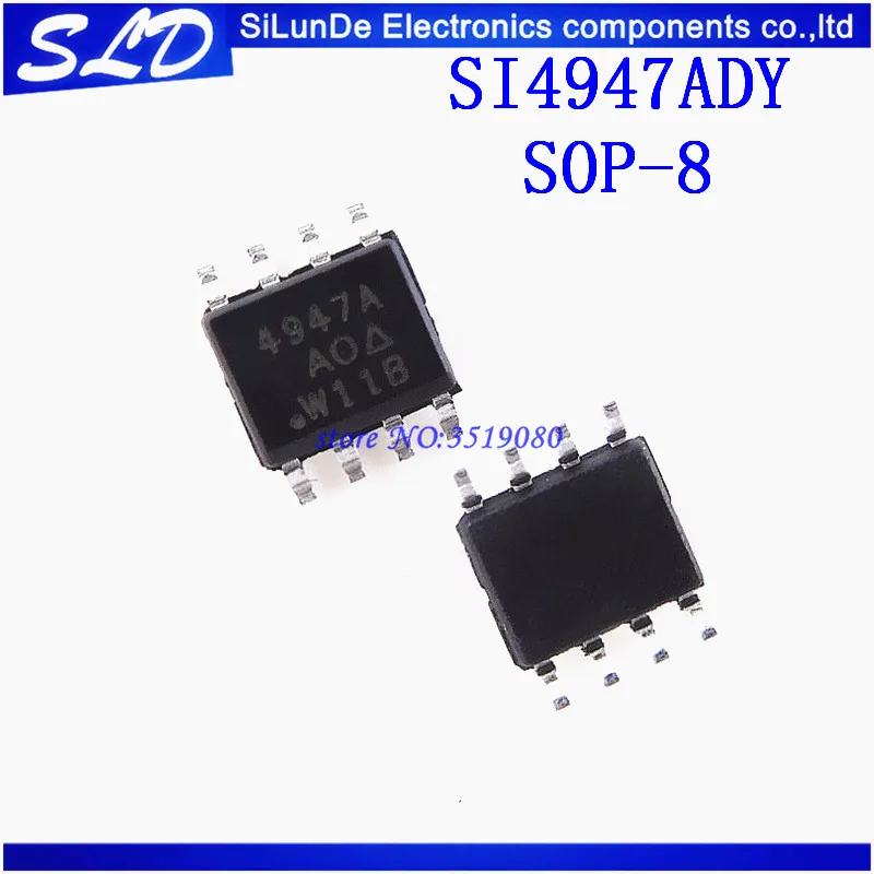 

Free Shipping 50pcs/lot SI4947ADY-T1-E3 SI4947ADY 4947A SOP-8 new and original in stock