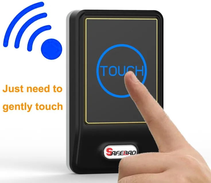 Беспроводной дверной звонок Saful сенсорная кнопка на дальнем расстоянии 1