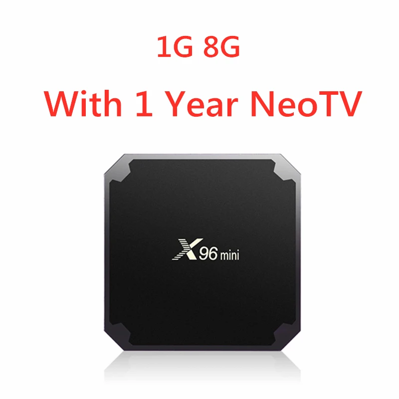 Лучшая Франция IP tv Бельгия арабский Neo tv pro Qhd tv 1200Live+ 2000Vod M3U IP tv подписка для Smart tv Android Box PC Mobile iOS - Цвет: X96Mini-1 Year NeoTV